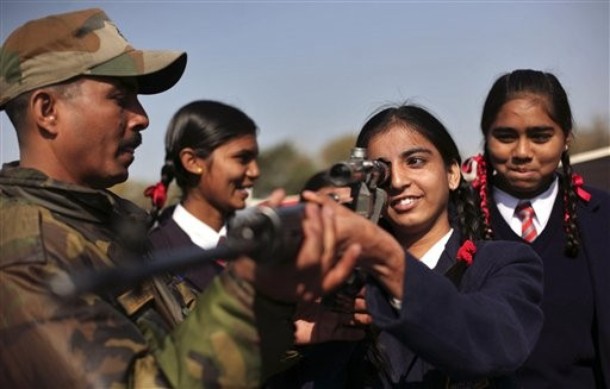 Indian students with svd