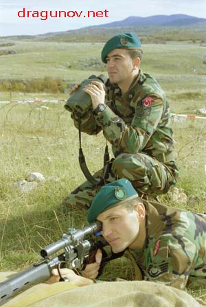 Turkish sniper and spotter