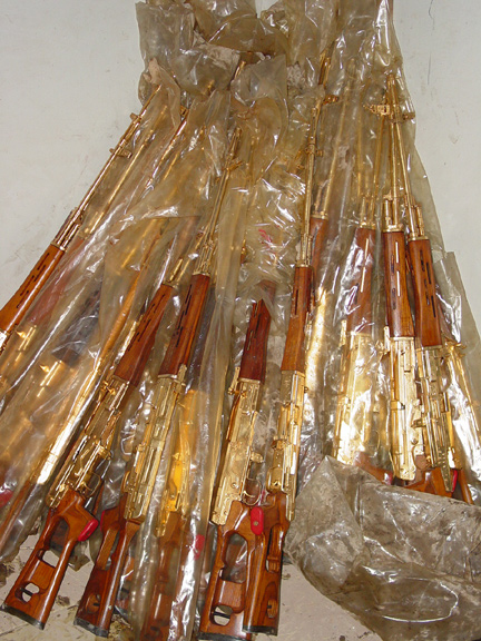 Gold Plated Al Kadesiah Rifles
