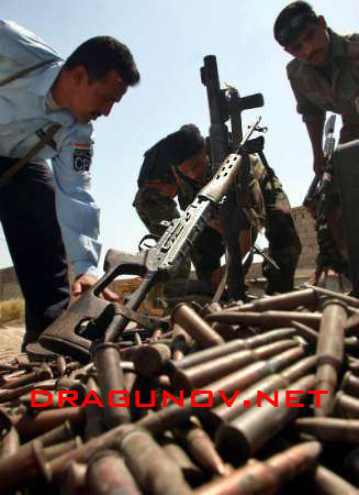 SVD ammo pile