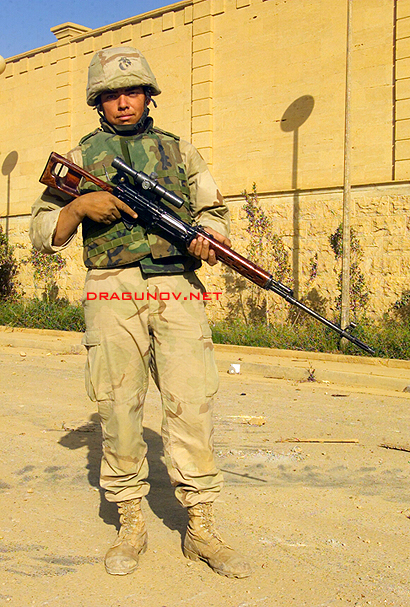 Marine with SVD