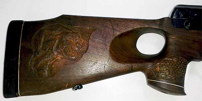 Legion Tigr wood butt stock