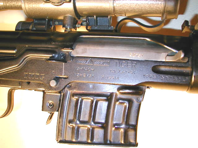 Tiger receiver markings